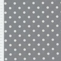 26103-Baumwollstoff-Kreativstoff-Stoff-Punkte-gross---_1.jpg Baumwollstoff Punkte groß Ø 7mm grau weiß