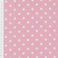 26106-Baumwollstoff-Kreativstoff-Stoff-Punkte-gross---_1.jpg Baumwollstoff Punkte groß Ø 7mm rosa weiß