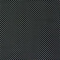 Baumwollstoff Punkte klein Ø 1mm schwarz weiß