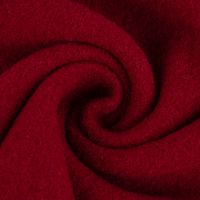 Walkloden Mantelstoff Wollstoff aus reiner Schurwolle rot 147cm Breite