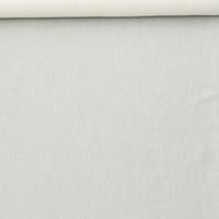 Gardinenstoff Meterware AMBITENE uni creme 1.50m Höhe