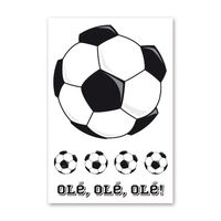 Applikation Bügelbild Fußball