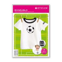 Applikation Bügelbild Fußball