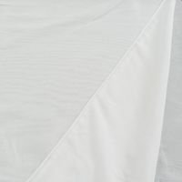 Gardinenstoff Stores Voile uni weiß transparent 2.6m Höhe