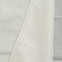 Gardinenstoff Stores Voile einfarbig creme transparent 1.8m Höhe