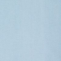 Baumwollstoff Punkte mini Ø 1mm babyblau weiß