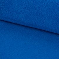 Polar Fleece Stoffe Fleecestoff Antipilling blau royal