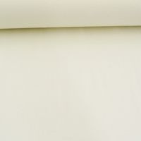 Kreativstoff Strickschlauch Bündchenstoff fein creme 37cm Breite