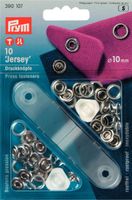 Prym Jersey Druckknöpfe Ø10mm 10 Stück inkl. Werkzeug