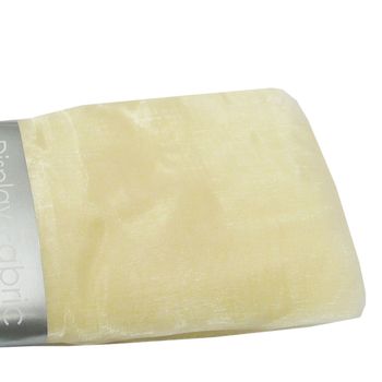 Deco Organza Dekostoff beige 150x300cm
