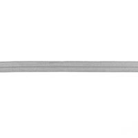 Schrägband Gummi elastisch grau 1.5cm