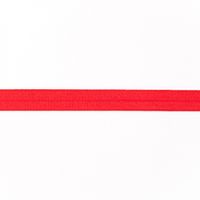 Schrägband Gummi elastisch rot 1.5cm