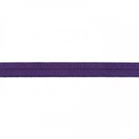 Schrägband Gummi elastisch lila 1.5cm