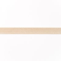 Schrägband Gummi elastisch sand 1.5cm