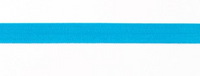 Schrägband Gummi elastisch aqua 1.5cm