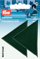 28009-Applikation--Dreieck--gruen--2--Stueck--6x4cm.jpg Applikation Dreieck grün 2 Stück 6x4cm