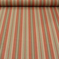 Outdoor Markisenstoff Gartenmöbelstoff Toldo Streifen terrakotta sand