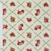 28562-Gardinenstoff--Stoff--Dekostoff--Meterware-_1.jpg Dekostoff Rosen im Viereck weiß Gardinenstoff