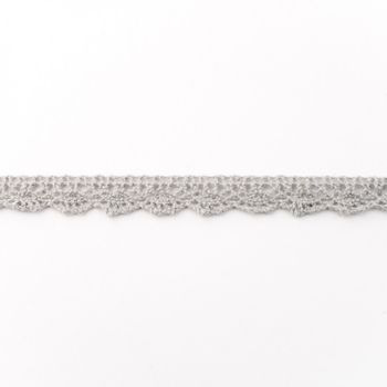 Spitze Zierband hellgrau Breite: 1,5cm
