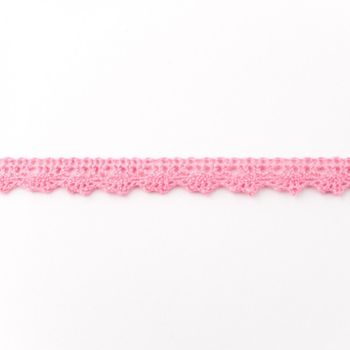 Spitze Zierband rosa Breite: 1,5cm