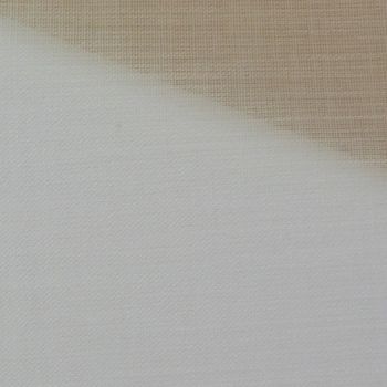 Gardinen Stoff Meterware AMBIENTE Leinenoptik weiß 150cm Höhe