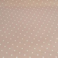 Baumwollstoff Twinkle Sterne altrosa weiß Gardinenstoff Dekostoff