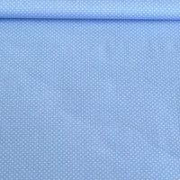 29328-Baumwollstoff--Kreativstoff--Stoff--Punkte--k.jpg Baumwollstoff Punkte klein Ø 1mm baby blau weiß