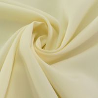 Royal Micro Satin Stoff Meterware ecru