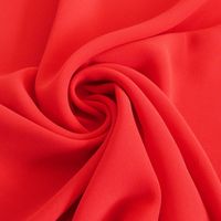 Chiffon Meterware hell rot