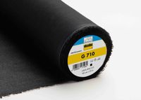 Vlieseline Nessel Einlage G700 schwarz 90cm Breite