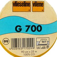 Vlieseline Nessel Einlage G700 weiß 90cm Breite