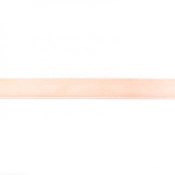 Samtband rosa beige Meterware Breite: 15mm 100% Polyester