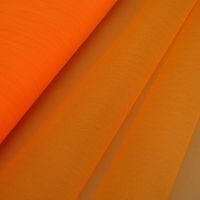 Kreativstoff Tüll Polyester orange 1.4m Breite