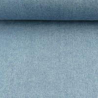 Jeansstoff Stoff Stretch Jeans hellblau 9OZ