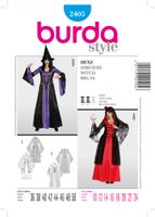 BurdaSchnittmuster 2405 Hexe