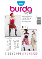 30825-BurdaSchnittmuster2422Piratenbraut_1.jpg BurdaSchnittmuster 2422 Piratenbraut