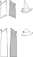 BurdaSchnittmuster2469Hexe. Fliegenpilz