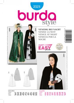 BurdaSchnittmuster2521Venedig bei Nacht