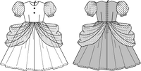 BurdaSchnittmuster4364Prinzessin