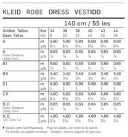 Burda Schnittmuster 6776 Brautkleid Korsagenkleid