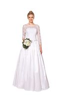 Burda Schnittmuster 6776 Brautkleid Korsagenkleid