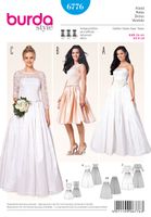 30931-Burda-Schnittmuster-6776-Brautkleid-Korsagenk.jpg Burda Schnittmuster 6776 Brautkleid Korsagenkleid