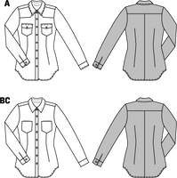 BurdaSchnittmuster6849Bluse