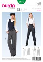 BurdaSchnittmuster6856Hose