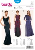 BurdaSchnittmuster6866Kleid
