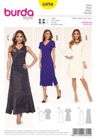 BurdaSchnittmuster6894Kleid
