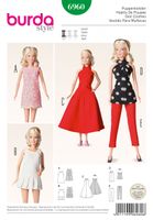 Burda Schnittmuster 6960 Puppenkleider