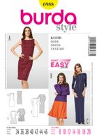 Burda Schnittmuster 6988 Kleid