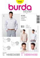 Burda Schnittmuster 7045 Hemd