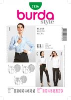31235-BurdaSchnittmuster7136Bluse.jpg Burda Schnittmuster 7136 Bluse